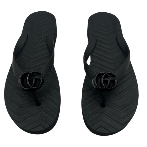 GUCCI double g flip flops size - Picture 1 of 4